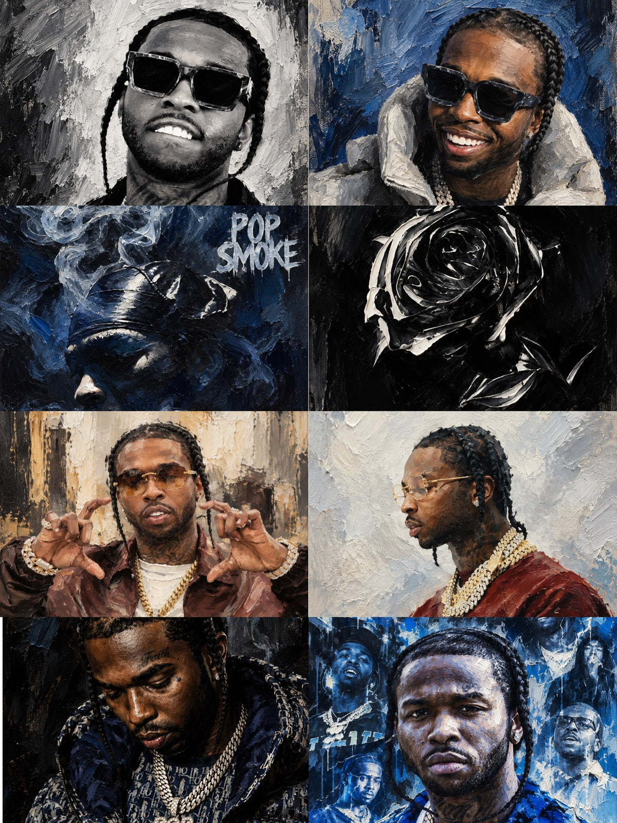 Pop Smoke Collection - 12 Wallpapers
